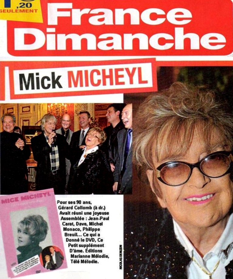 Mick Micheyl France dimanchew